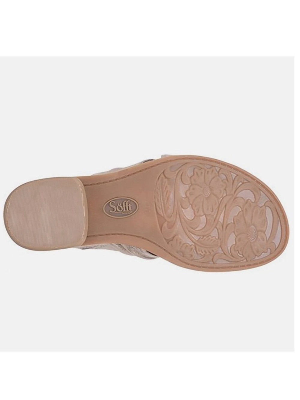 Söfft Fallon Slide Sandals in Bronze - Picture 9 of 15